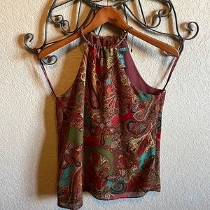 Ralph Lauren Size 2 paisley top